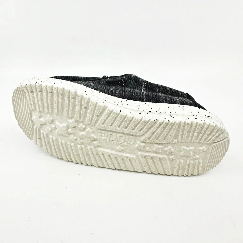 Hey Dude Wally Toddler Stretch Black Toddler Size 7 Casual Shoes